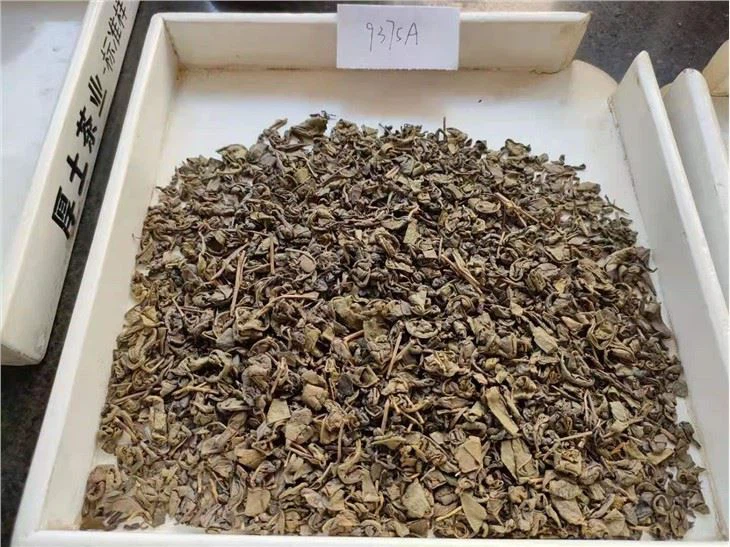Gunpowder Tea 9375 Mellow Taste Smooth Mouth Yellowish Green Color Cheap Price A 
